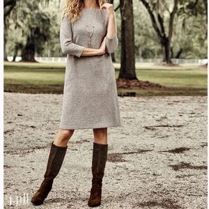 J. Jill Khaki Tan Dress